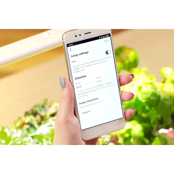 Click and Grow Smart Garden 9 PRO chytrý květináč bílý - Květináče - Obrázek 4MF3G00101