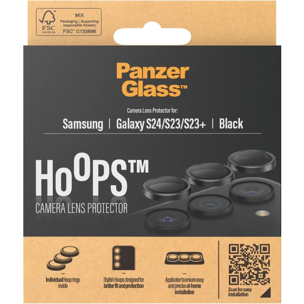PanzerGlass HoOps ochranné kroužky Samsung Galaxy S24/S23/S23+ - Ochranné folie a skla - Obrázek 4N51000P01