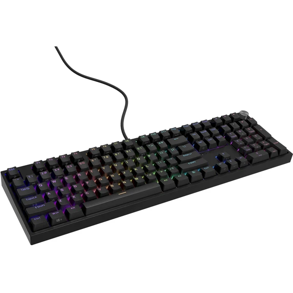 Genesis Thor 404 herní klávesnice Gateron Yellow Pro US černá - Klávesnice - Obrázek 4NBE000K01