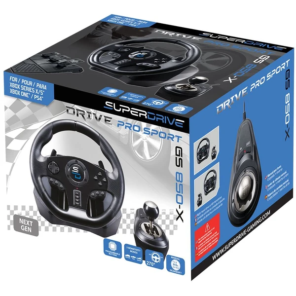 SUPERDRIVE GS850-X sada volant s pedály - Volanty - Obrázek 4NLJ300401