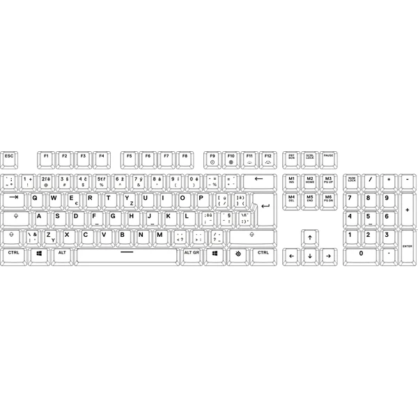 SteelSeries Apex 3 herní klávesnice CZ černá - Klávesnice - Obrázek 4P3J000K01