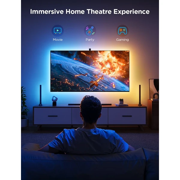 Govee TV Backlight 3 Kit Smart sada LED podsvícení - Chytrá osvětlení - Obrázek 4PKK000K01