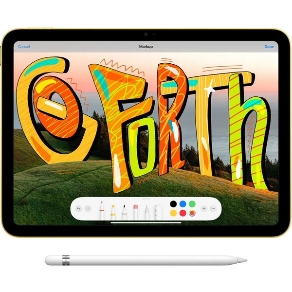 Apple iPad 10,9" 256GB Wi-Fi + Cellular stříbrný (Kategorie B) - Tablety - Obrázek 4Q0I300401