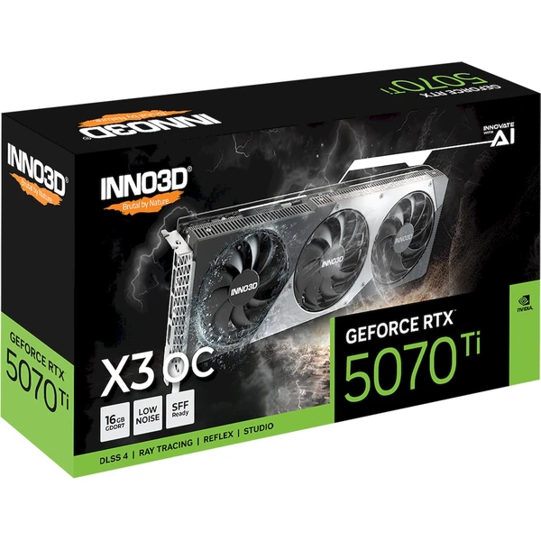 INNO3D NVIDIA GeForce RTX 5070 Ti X3 OC - Grafické karty - Obrázek 4QWH000K01