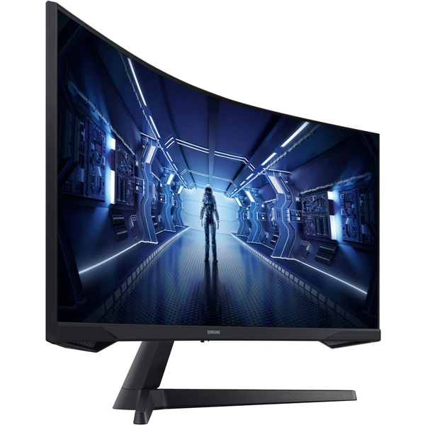 Samsung Odyssey G55T monitor 34" - Monitory - Obrázek 4R9N300401