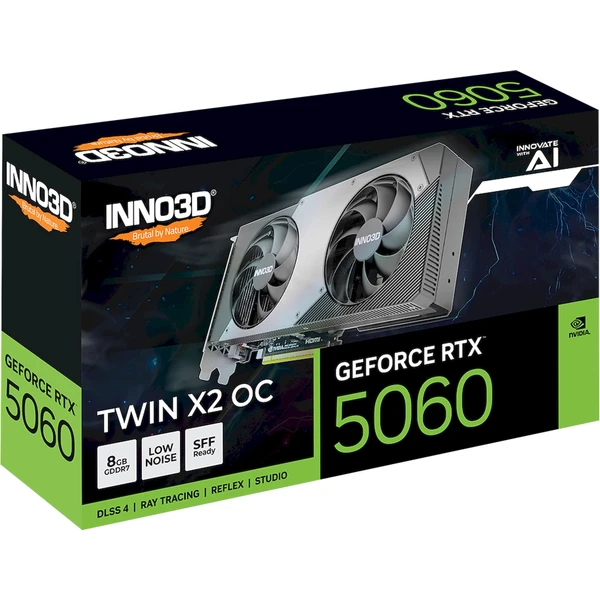 INNO3D NVIDIA GeForce RTX 5060 X2 OC 8GB GDDR7 - Grafické karty - Obrázek 4RWH000K01