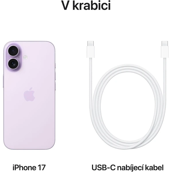 Apple iPhone 17 512GB levandulový - Mobilní telefony - Obrázek 4SMH000K01