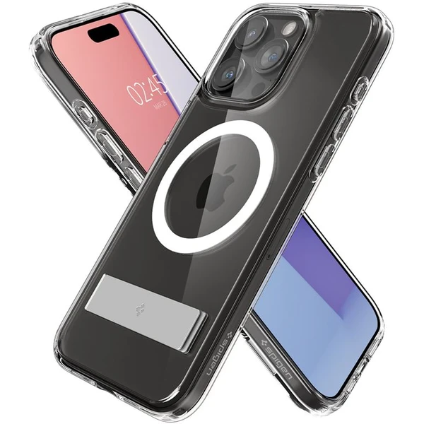 Spigen Ultra Hybrid S MagFit kryt iPhone 15 Pro čirý - Pouzdra - Obrázek 4SW8000601