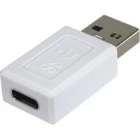 PremiumCord USB-A/USB-C redukce bílá - Kabely a redukce