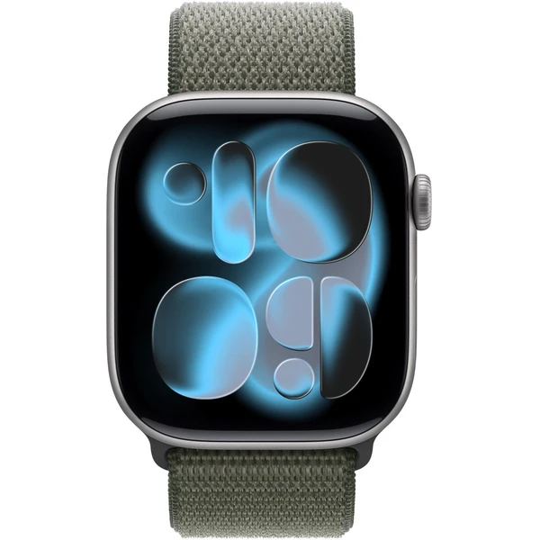 Apple Watch 49/46/45/44mm piniově zelený provlékací sportovní řemínek - Řemínky - Obrázek 4TWH000K01