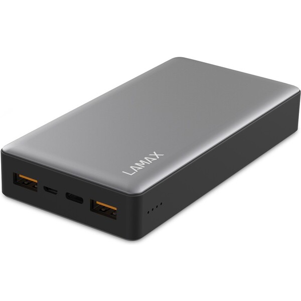 LAMAX 20000 mAh Fast Charge LM20000FC Šedá