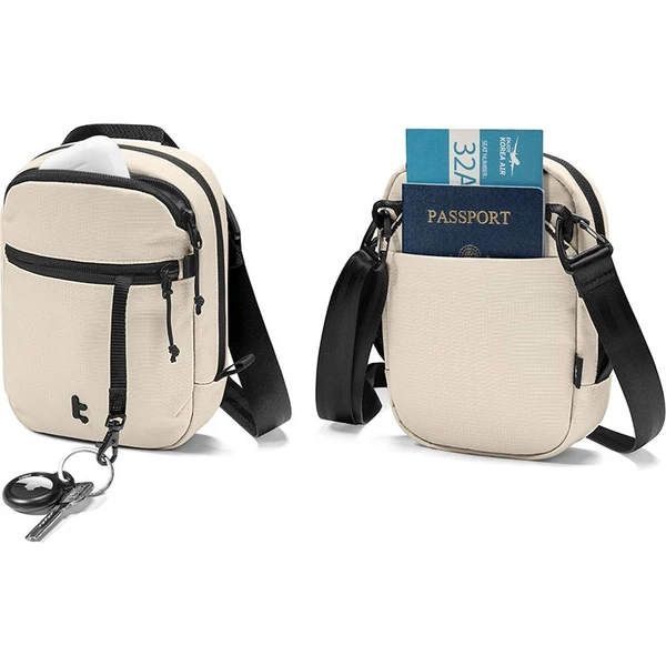 tomtoc Aviator T37 crossbody taška khaki - Popruhy a crossbody - Obrázek 4UCG000K01