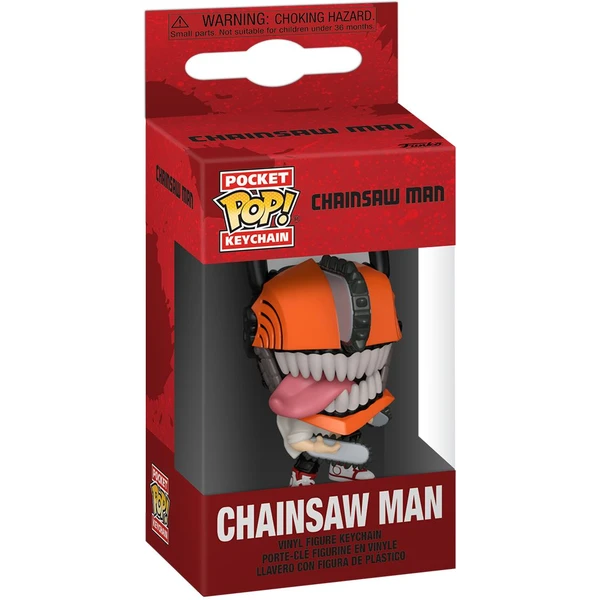 Funko POP! Keychain: Chainsaw Man - Chainsaw Man - Funko POP! - Obrázek 4V7H000K01