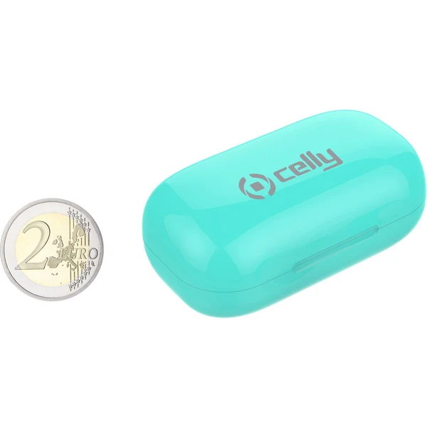 CELLY Twins Air Wireless bezdrátová sluchátka tyrkysová - Sluchátka - Obrázek 4VI0000401