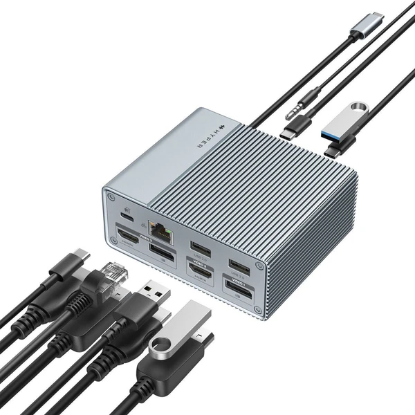 Hyper HyperDrive GEN2 12v1 USB-C dokovací stanice - Dokovací stanice - Obrázek 4VP9000J01