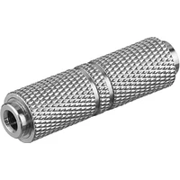 PremiumCord 3,5mm/3,5mm redukce stříbrná - Kabely a redukce