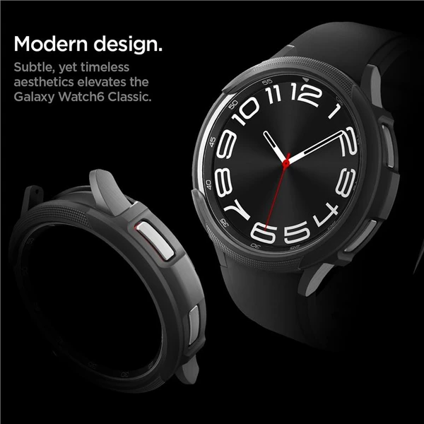 Spigen Liquid Air pouzdro Samsung Galaxy Watch6 Classic 43mm matně černé - Pouzdra - Obrázek 4VV3000N01