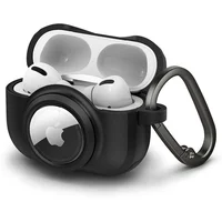 Spigen Tag Armor Duo pouzdro pro AirPods Pro a AirTag černé - Pouzdra
