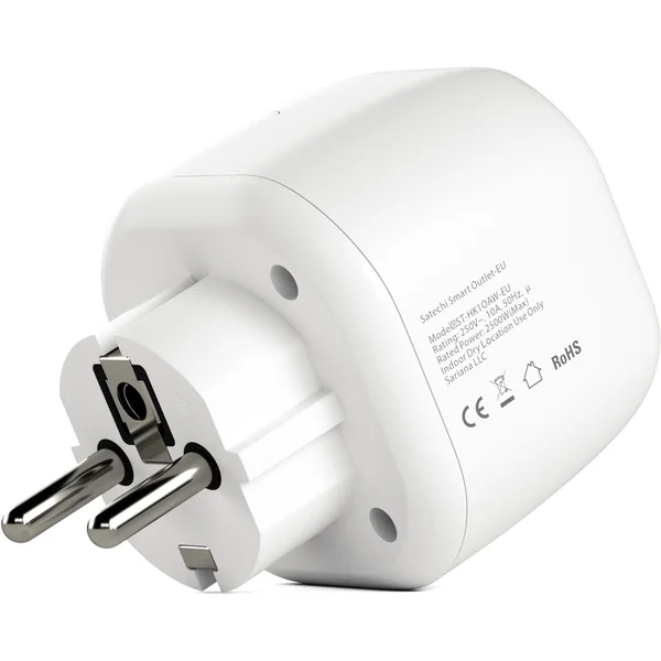 Satechi Apple Homekit Smart Outlet chytrá zásuvka (EU) bílá  - Chytré zásuvky - Obrázek 4XBT000501