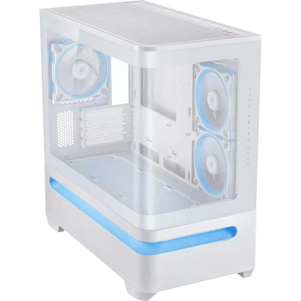 ASUS PRIME AP202 TG ARGB WHITE - Počítačové skříně - Obrázek 4XOF000K01