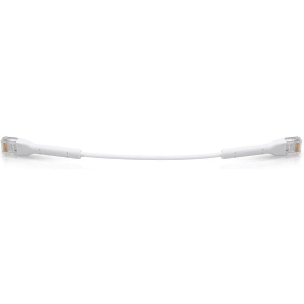 Ubiquiti UniFi RJ45/RJ45 Cat6 patch kabel 0,22m bílý - Kabely a redukce - Obrázek 4XVM300401