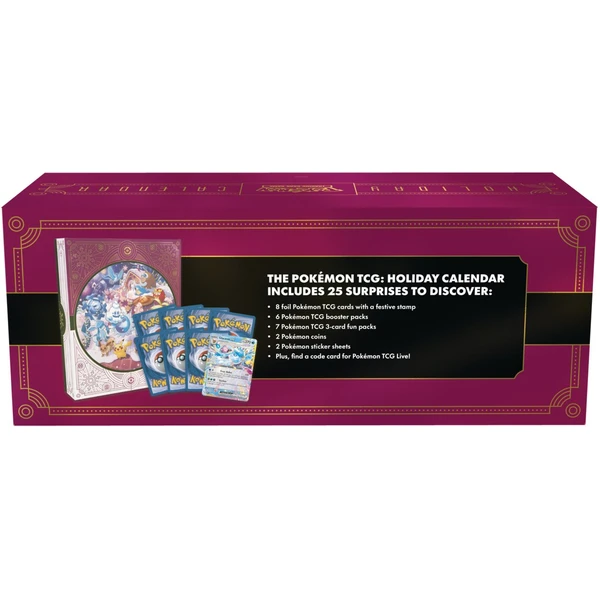Pokémon TCG: Adventní kalendář 2025 - Pokémon karty - Obrázek 4YCH000K01