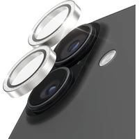PanzerGlass® Hoops skla Apple iPhone 17/16/16 Plus třpytivě stříbrné - Ochranné folie a skla
