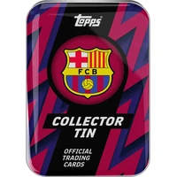 Fotbalové karty Topps 2025/26 FC Barcelona Collector Tin - Fotbalové karty