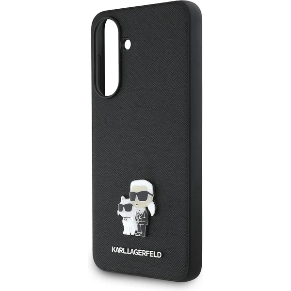 Karl Lagerfeld PU Saffiano Metal Karl and Choupette kryt Samsung Galaxy A56 černý - Pouzdra - Obrázek 4a2bfc4fde734edc969459eaf5deb3ef