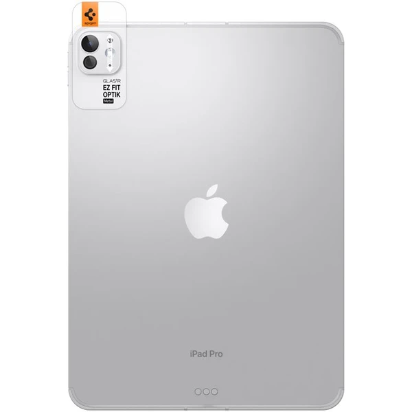 Spigen Glass tR EZ Fit Optik Metal sklo na fotoaparát iPad Pro 13" 2025/ iPad Pro 11" 2025 stříbrné - Ochranné folie a skla - Obrázek 4a3889ace816496a8a962b1125cb949a