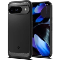 Spigen Rugged Armor kryt Google Pixel 9 Pro/Pixel 9 matně černý - Pouzdra