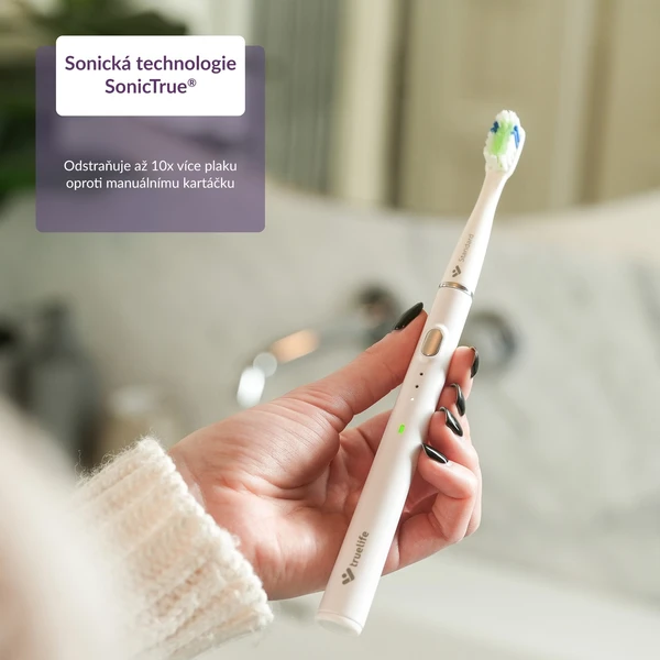 TrueLife SonicBrush Slim20 sonický kartáček bílý - Zubní kartáčky - Obrázek 4a40cced6b7e47c69cbf8c7b093bedec