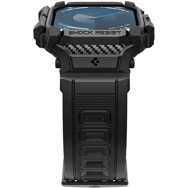 Spigen Rugged Armor Pro řemínek s pouzdrem Apple Watch 10/11 (42mm) matně černý - Řemínky - Obrázek 4a4505397e8b4f348657f96acc55ce63