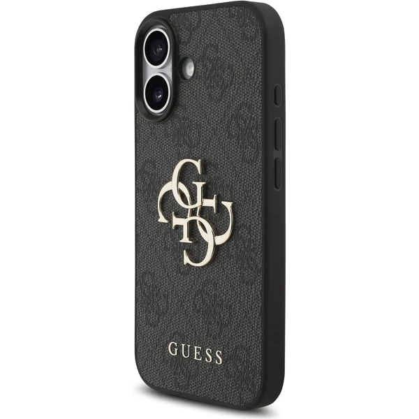 Guess PU 4G Metal Logo Strap kryt iPhone 17 černý - Pouzdra - Obrázek 4a46bd49bb3a4ea1a151f13c4ba33072