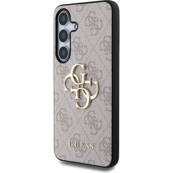 Guess PU 4G Metal Logo kryt Samsung Galaxy S25 růžový - Pouzdra - Obrázek 4a6529842a9e4f6881e4c56373e9284a