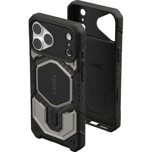 UAG Monarch Pro MagSafe Titanium kryt iPhone 18 Pro Max/17 Pro Max stříbrný - Pouzdra - Obrázek 4a6b55b5b2764b299cb3217bbafe44d8