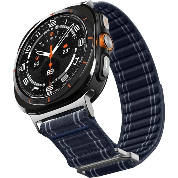 Spigen Fabric Band řemínek (hook-and-loop) Samsung Galaxy Watch Ultra 47mm námořně modrý - Řemínky - Obrázek 4a6eb2e75cd44131a5d13b897baf0a56