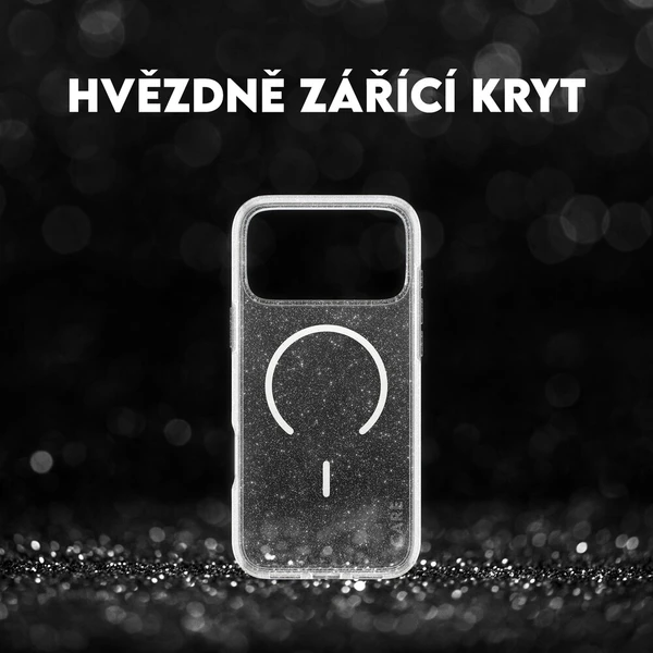 PanzerGlass® CARE Star Lit kryt s MagSafe Apple iPhone 17 Pro Max třpytivý/bílý - Pouzdra - Obrázek 4a7ad89926284dddbd52e8457383de40