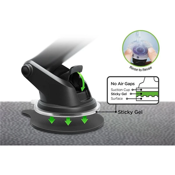 iOttie Easy One Touch 4 držák s Qi Wireless bezdrátovým nabíjením černý - Držáky - Obrázek 4a85f35c70ab42888c49acc4fc619580