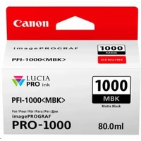Canon PFI-1000MBK cartridge matně černá - Cartridge