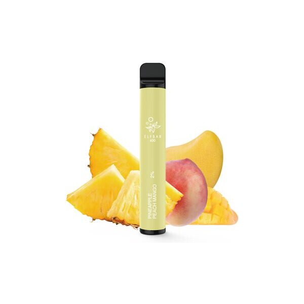 Elfbar 600 Disposable Pod Kit Pineapple Peach Mango