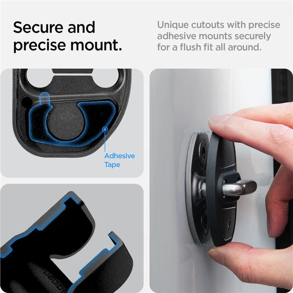 Spigen Door Lock Cover kryt zámku dveří Tesla Model Y/3 černá - Vychytávky - Obrázek 4ae2a35e71094b8692f469287fc73097