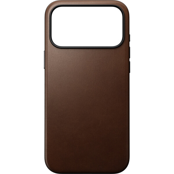 Nomad Modern Leather MagSafe kožený kryt iPhone 18 Pro Max Brown - Pouzdra - Obrázek 4b045e4795d5442db0fc3c57846579ef