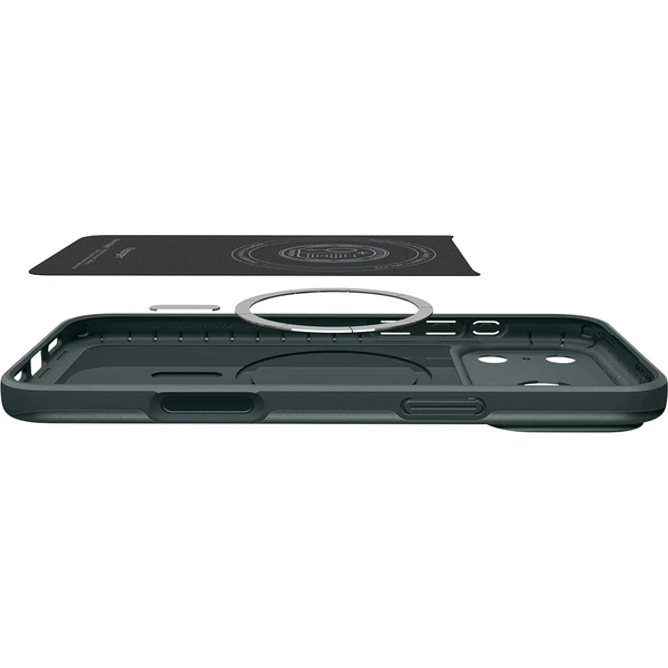 Spigen Thin Fit MagSafe kryt iPhone 18 Pro/17 Pro abyss green - Pouzdra - Obrázek 4b10b957b884435fb5927176f6158eab