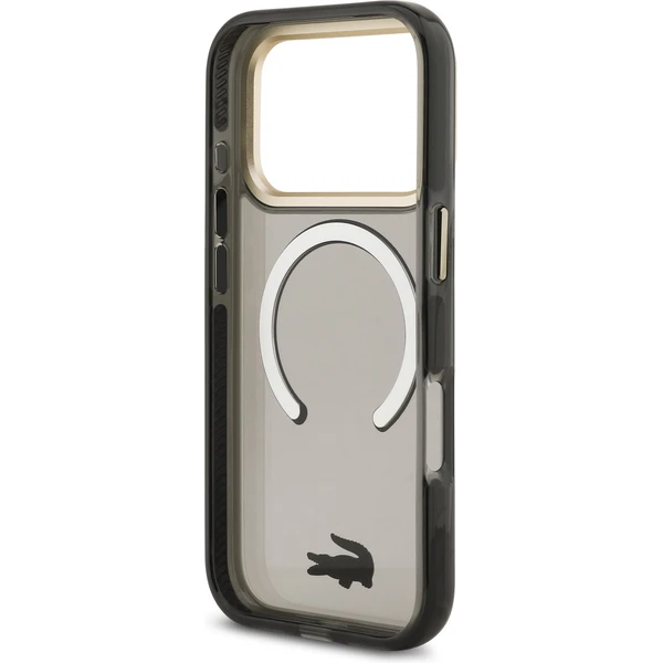 Lacoste PC/TPU Frosted Finish Gold Logo MagSafe kryt iPhone 17 Pro černý - Pouzdra - Obrázek 4b1938a1660c444ba618450e58086ace