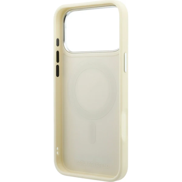 Karl Lagerfeld PU Saffiano Ring Stand MagSafe kryt iPhone 18 Pro Max béžový - Pouzdra - Obrázek 4b4f5d8a7f1a417c80d73a3c482650de
