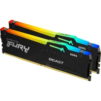 Kingston FURY Beast RGB DDR5 32GB 5600MT/s CL40 DIMM (2x16GB) XMP - Operační paměti