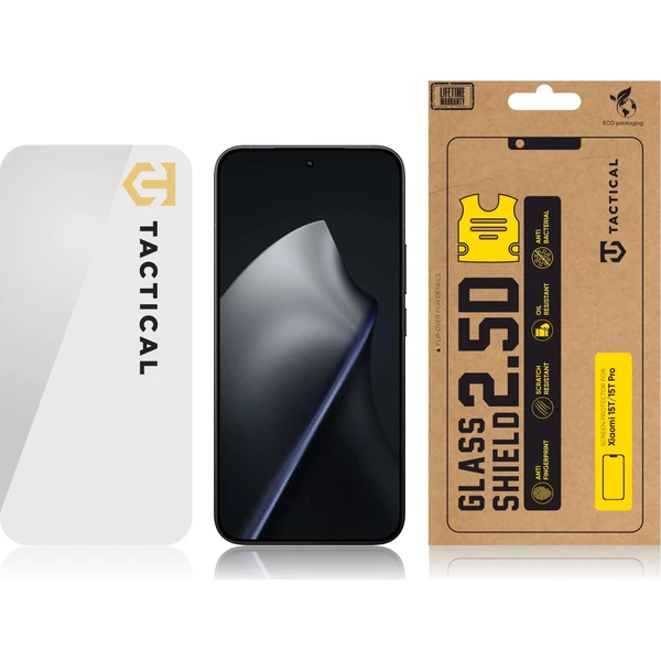 Tactical Glass Shield 2.5D sklo pro Xiaomi 15T/15T Pro čiré - Ochranné folie a skla - Obrázek 4b6519c6c0d444a4974796f28efddc82