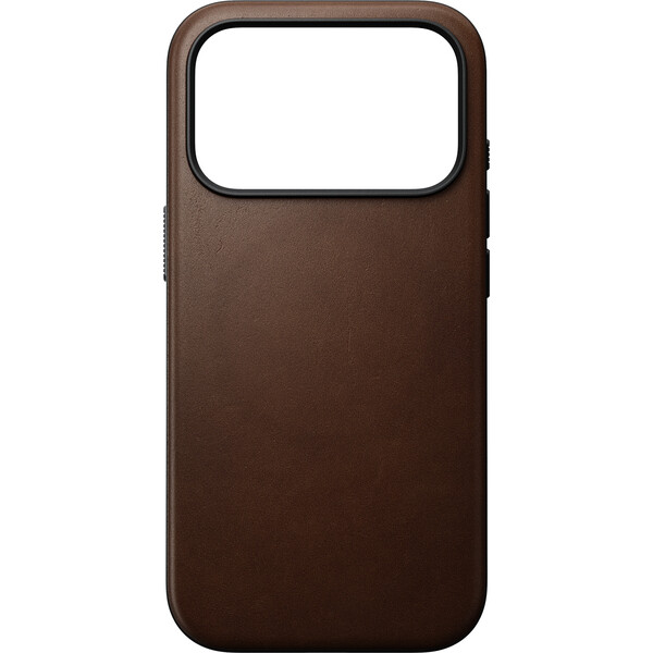 Nomad Modern Leather MagSafe kožený kryt iPhone 17 Pro/18 Pro Brown - Pouzdra - Obrázek 4b80233d06fc408895845d0decc4f4ce