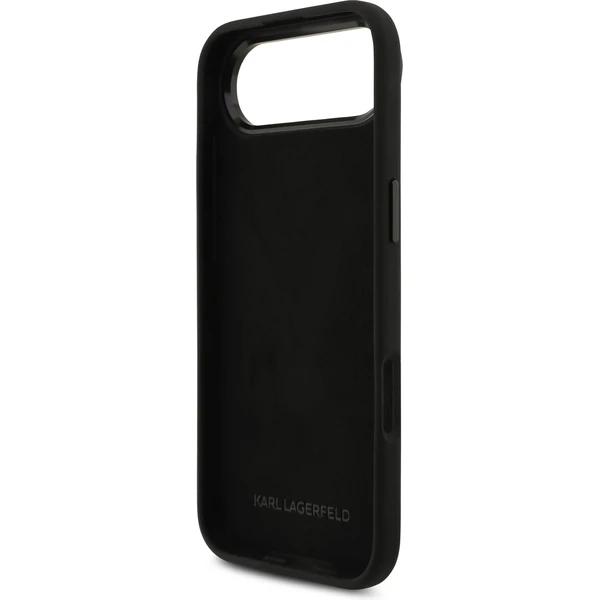 Karl Lagerfeld Liquid Silicone Metal Ikonik kryt iPhone Air černý - Pouzdra - Obrázek 4b8b0103510b41c7a545ed2d5881cee6